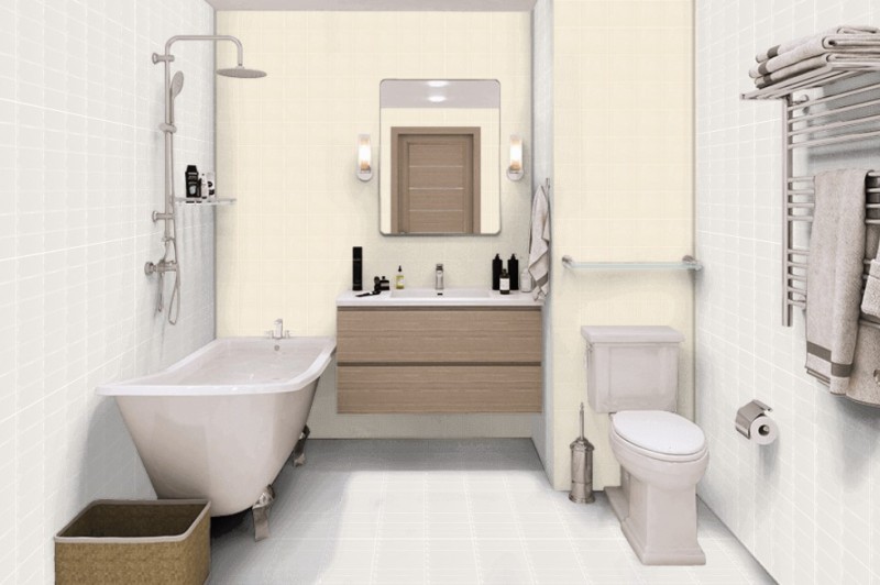 Płytki cegiełki beż Equipe Country Ivory 13.2X13.2 20628