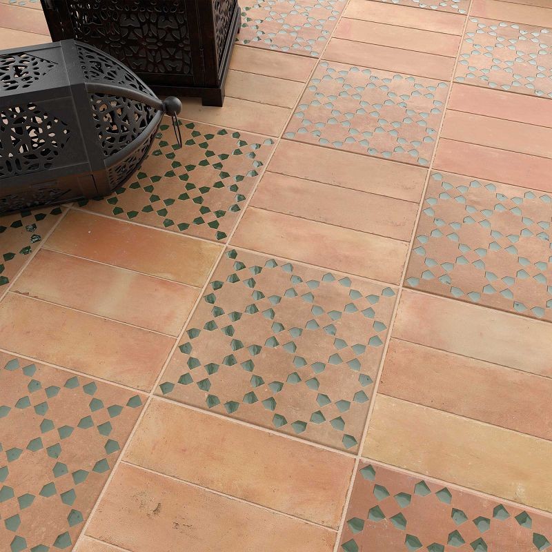WOW Bejmat Decor Tan Olive 15x15 płytka gresowa dekoracyjna 155611