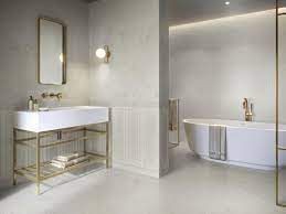 APE Limestone Boiserie Grey 25x75 płytki ścienne dekoracyjne 111926