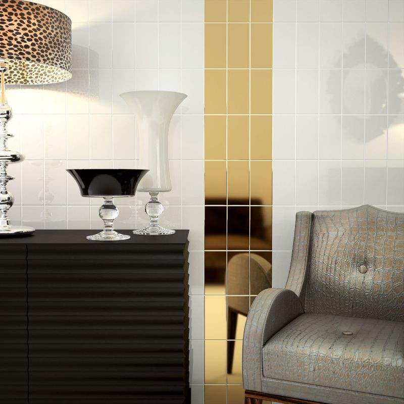 Ribesalbes Ceramica Blanco Mate Liso 7,5x30 płytka ścienna prosta cegiełka 150286