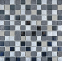 Mozaika mix kamień kwadrat szary srebrny Metropol MM 1215 30,0 x 30,0 80338