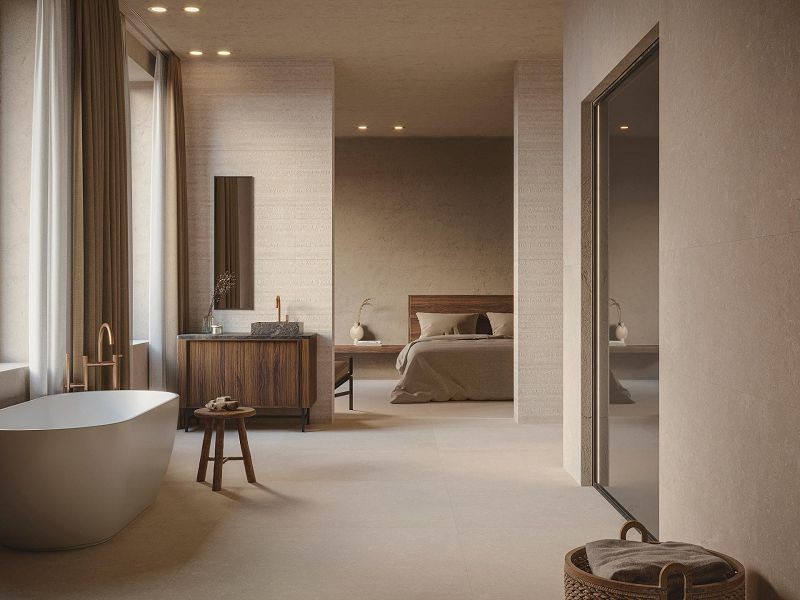 Porcelanosa Coral Caliza Ant. 120x120 płytki gresowe imitujące kamień 106437