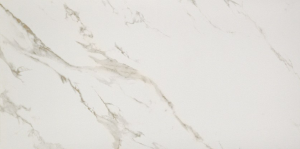 Gres podłogowy imitujace marmur białe, złoty Casalgrande Padana Marmoker Statuario Oro Lucido 60x120 6.5mm