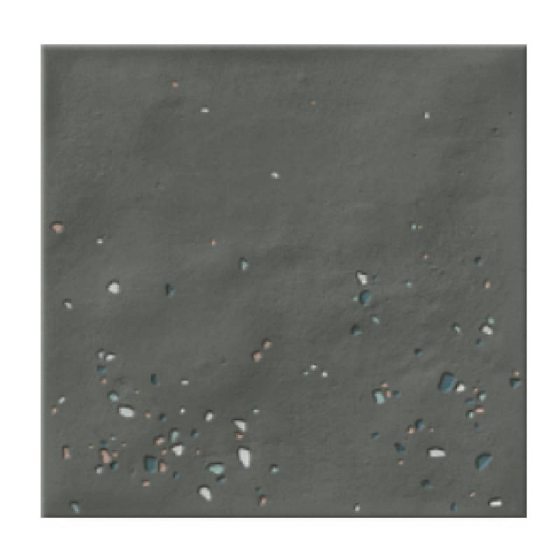 WOW Pebbles Nero 15x15 płytki gresowe imitujące lastryko 156030