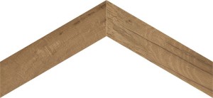 Emil Ceramica/Provenza Revival Chevron Cuoio Silktech 11x54 ELGM płytki gresowe imitujące drewno
