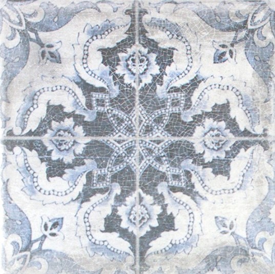 Płytki patchworkowe niebieskie Geotiles Marais 22,3x22,3 dms 46019