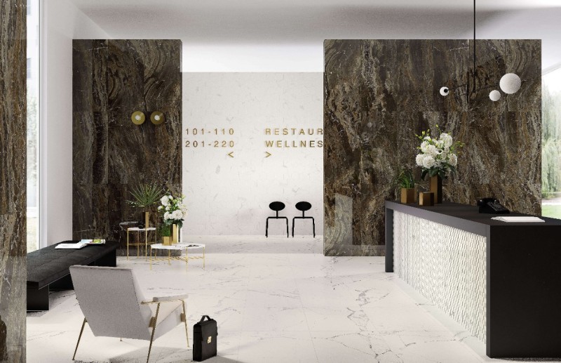 Marmur brąz Marazzi Grande Look Marble Frappucino lux 60x120 16326