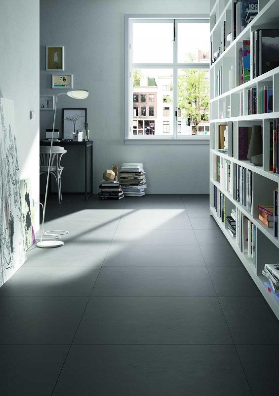 Marazzi Block Black 90x90 MM5E płytka gresowa imitująca beton 137672