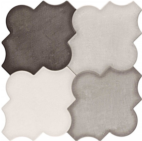 Płytki podłogowe szare brązowe arabeska beton Realonda Eternity Cemento 45x45 dms 39645