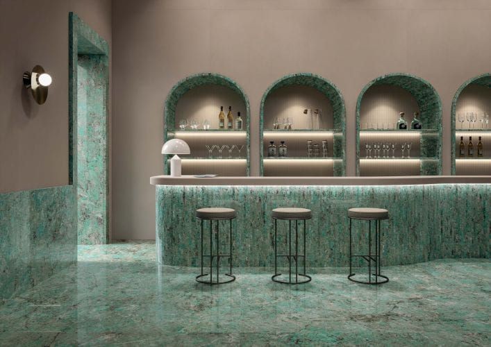 Italgraniti Charm Experience Amazzonite Lappato 120x120 płytki gresowe imitujące kamień 105260