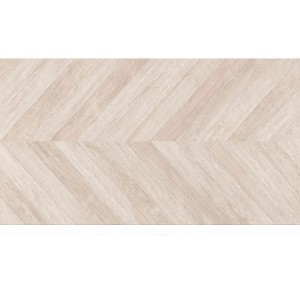 Keraben Lenda Chevron Cream 75x150 płytki jodełki