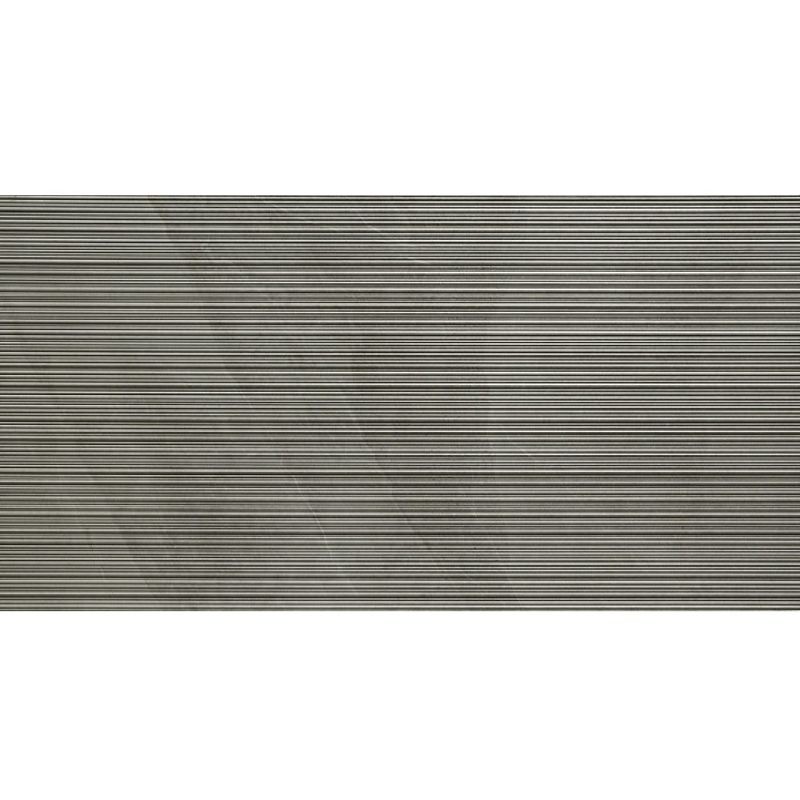 Italgraniti Shale Ash Ribbed 60x120 płytki ścienne imtujące kamień 134312