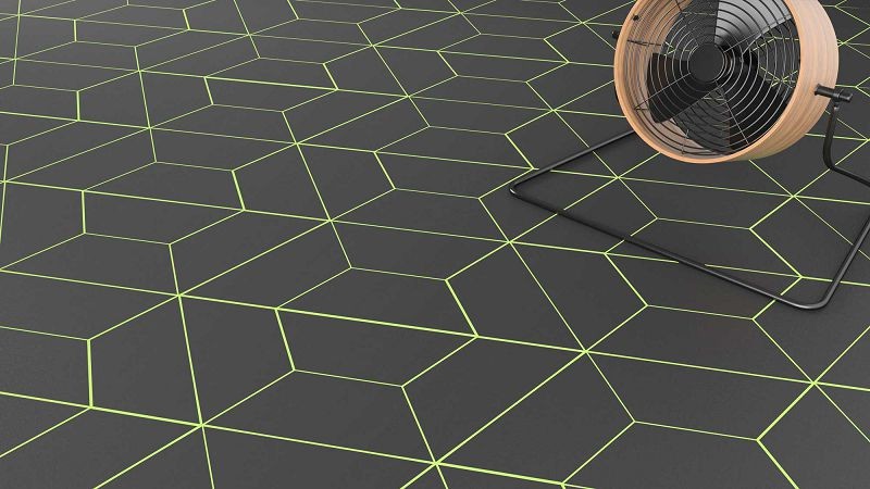 WOW Trapezium Floor Graphite Matt 9,8x23 płytka podłogowa 166015
