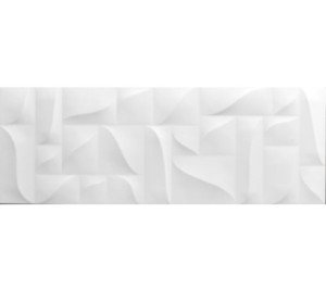 Keraben Superwhite Geometric Gloss 30x90 płytki ścienne dekoracyjne