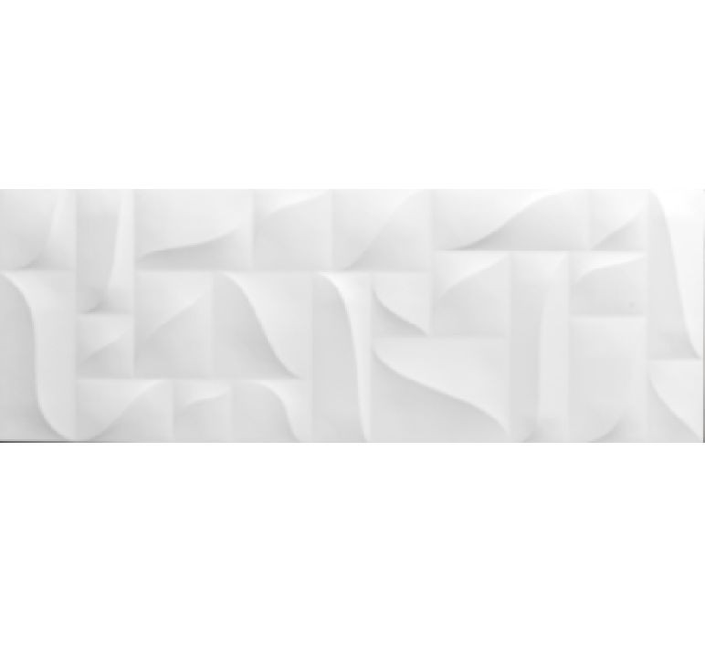 Keraben Superwhite Geometric Gloss 30x90 płytki ścienne dekoracyjne 135518