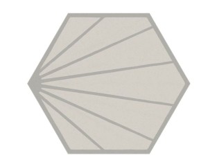 Marca Corona Paprica P3 Esagona 25x21,6 F917 płytki heksagonalne