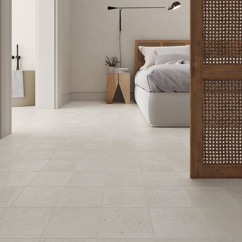 WOW Pebbles Ivory 15x15 płytki gresowe imitujące lastryko 156029