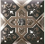 Płytki orientalnę brazowe wzorzyste patchwork Mainzu Hd Effects Dekor Esna Brown 15x15 58161