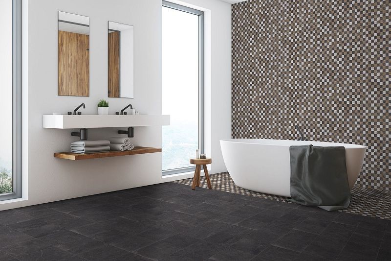 Keros Cartuja Negro 25x25 płytka gresowa 135630