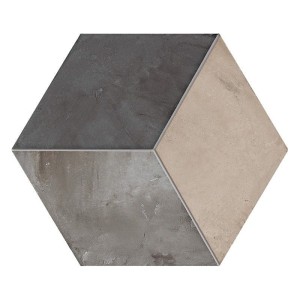 Marca Corona Terra Rombo Esagona Versione F 25x21,6 0398 płytki heksagonalne