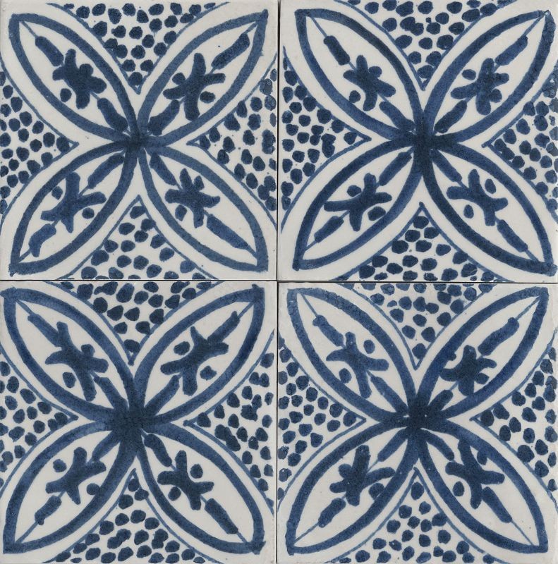 Marazzi Memoria Tappeto 3 Blu Lux 15x15 MANJ płytki gresowe dekoracyjne 139524