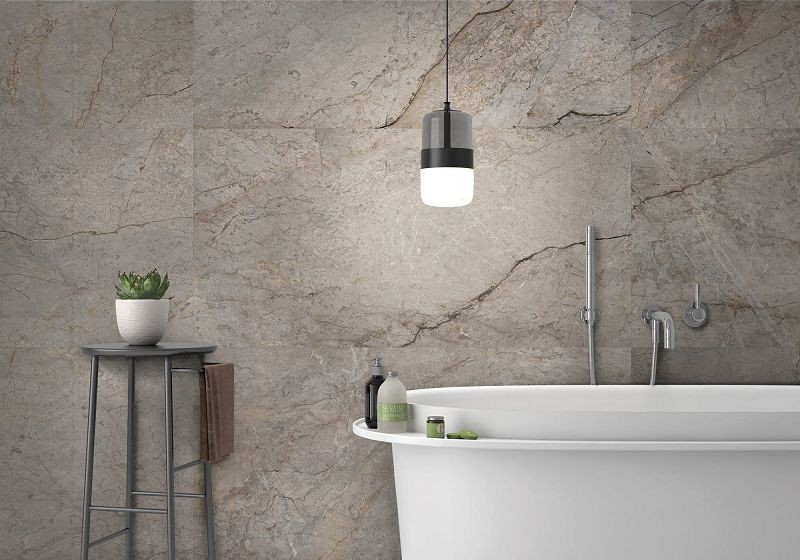ITT Mystic Grey Matt Rect. 75x75 płytka imitująca marmur 135170