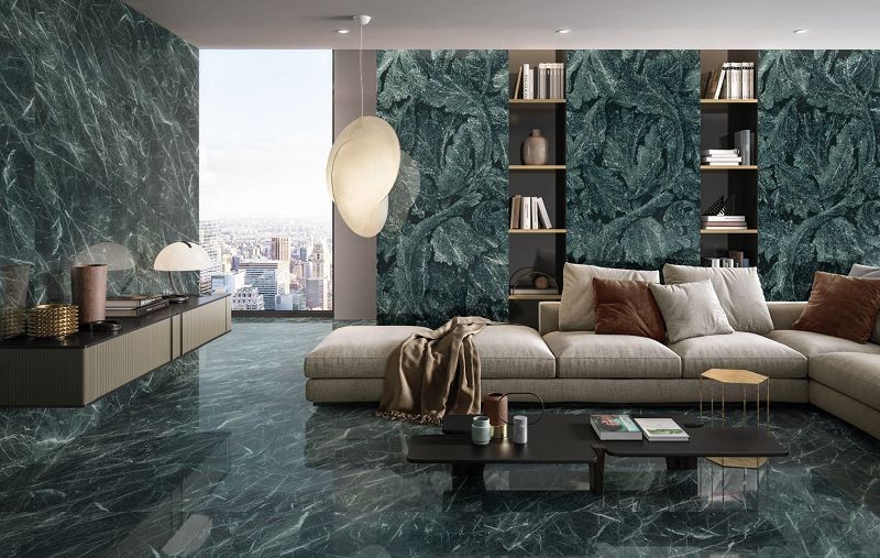 Emil Ceramica Tele Di Marmo Revolution Verde Saint Denis Full Lappato Rett. 30x60 EHAL płytka gresowa 126394