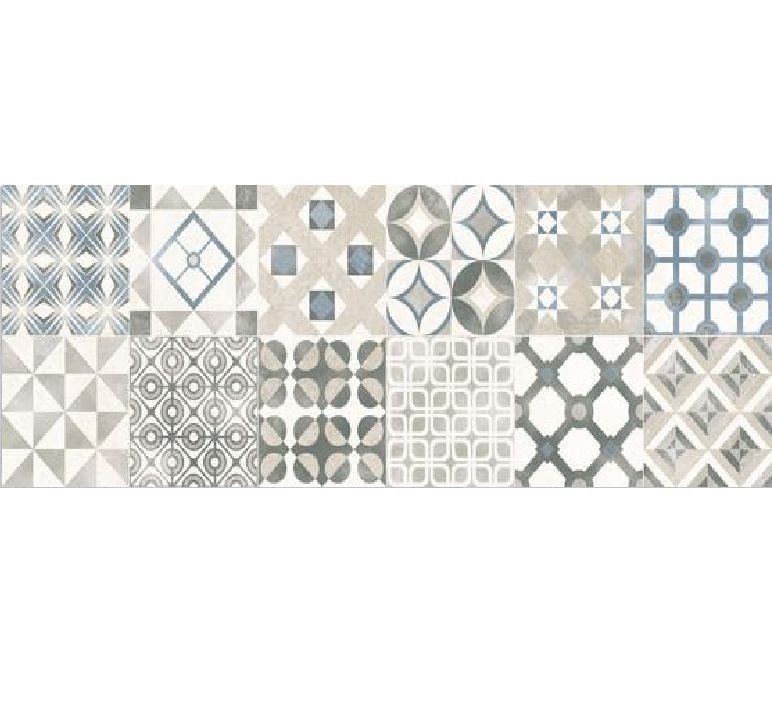 Saloni Interior Dedon Iris 25x75 KQJ990 płytka ścienna patchwork 164291