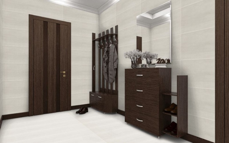 Płytki ścienne, jasno szare- beżowe Marazzi Materika Beige 40x120 37263