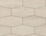 Mozaika gresowa romby drewno beż Treverkchic Teak Africa Mosaico MH5U 30x25 61954