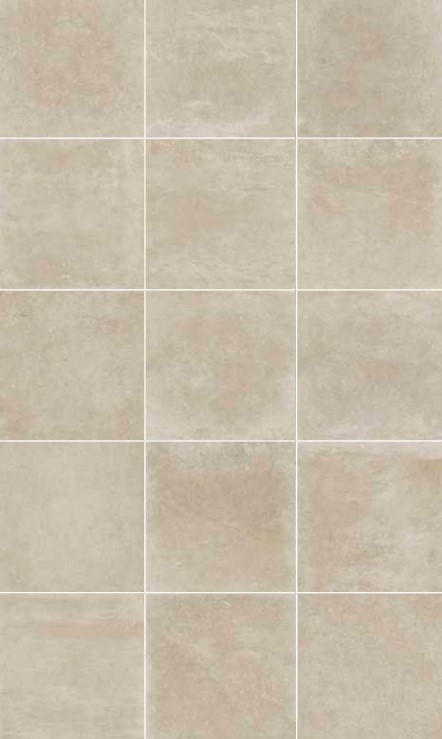 Płytki podłogowe imituące kamień beżowe matowe Sintesi Poseidon beige rett 60,0x60 x9 cp 14090