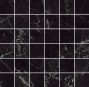 Mozaika podłogowa marmur czarny z białą złotą żyłą kostki Gardenia Orchidea Unique Marmi Mos.T36 Infinity Black 33,3 × 33,3 93611