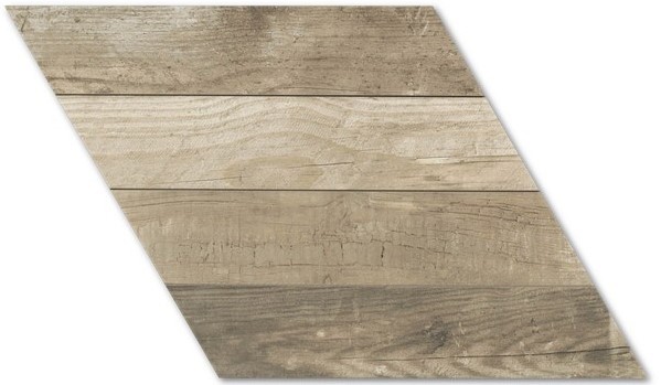 Gres drewno jodełka beż Realonda Diamond Pallet Camel Chevron R 70x40 (prawy) dms 39538