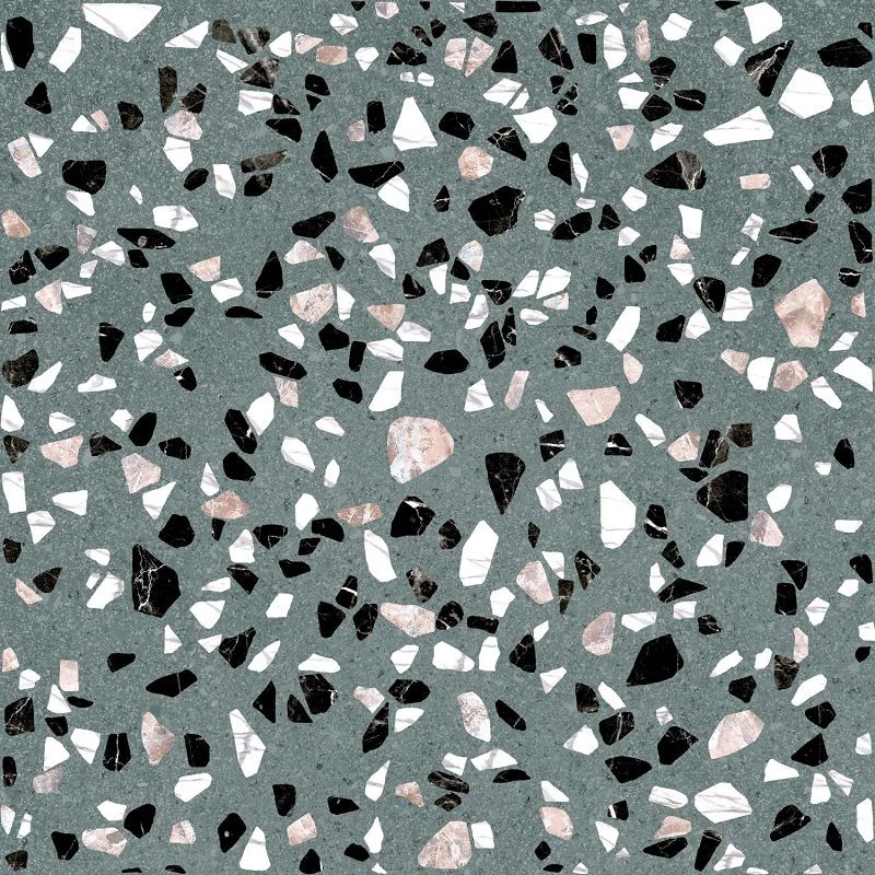 Ribesalbes Ceramica Terrazzo Green 20x20 płytki lastryko gresowe 150356