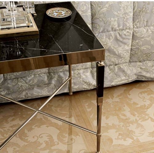 Płytki podłogowe marmurowe beżowy onix patchwork Versace Ceramics Marble Mod.Patch.Beige 58,5x58,5 91609