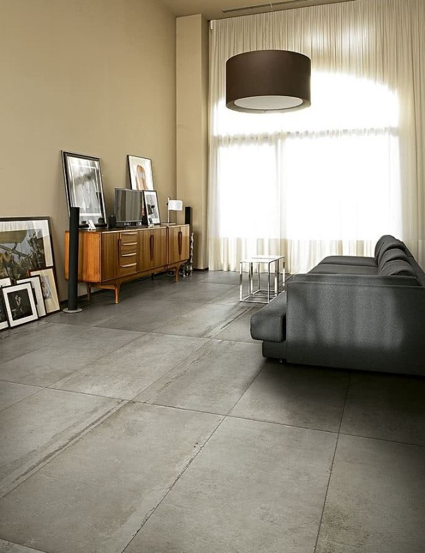 Płytki podłogowe kamień przetarty stary jasno szary beton Florim Rex La Roche di Rex Blanco 60x60 97851