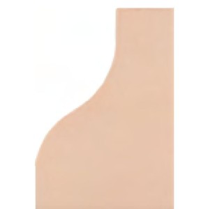 Equipe Curve Pink Matt 8,3x12 płytki ścienne dekoracyjne