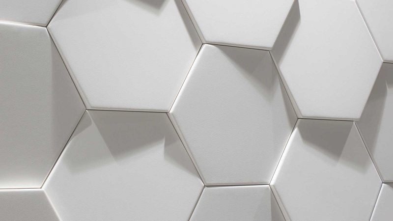 WOW Hexa Ice White Matt 21,5x25 płytka ścienna 158592