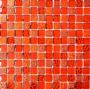 Mozaika mix kamień szkło pomarańczowy kwadrat ze wzorem Metropol MM 0338 30,0 x 30,0 79719