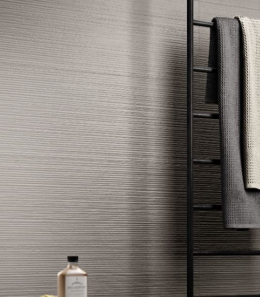 Płytki ścienne, jasno szaro- deżowe Marazzi Materika Struttura Beige 40x120 37280