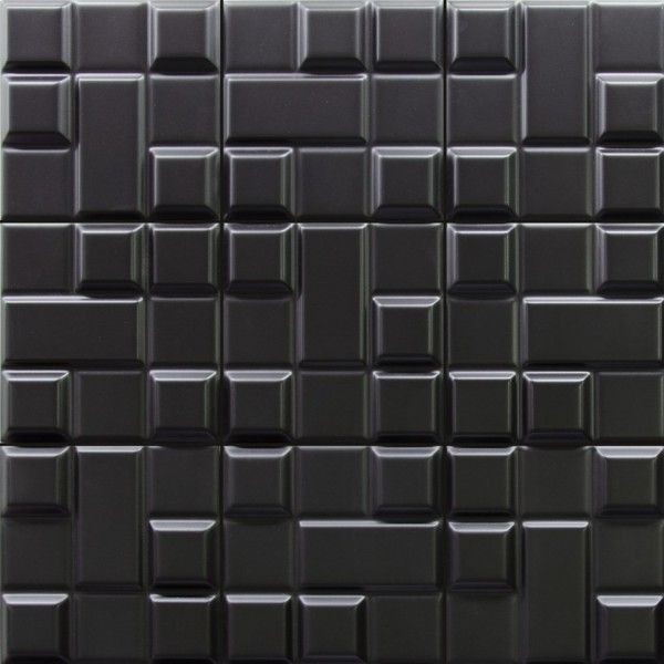 Antonus Tetrix Negro Mate 15x15 płytka ścienna 156815