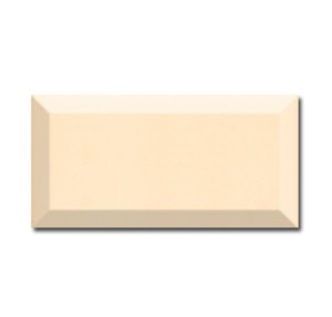Fabresa Bevelled Crema Biselado 10x20 płytka ścienna