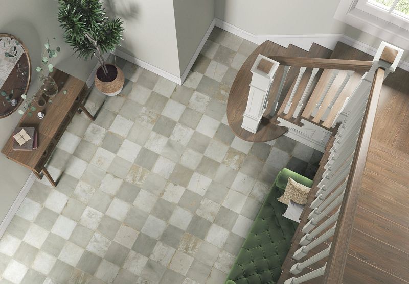 Peronda FS Checker Silver 45x45 płytka podłogowa dekoracyjna 146420