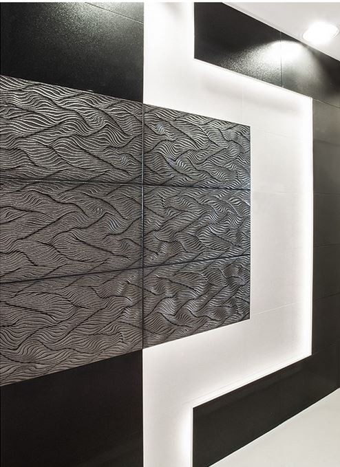 Płytki podłogowe czarne Azteca Smart Lux Black 30x60 9462