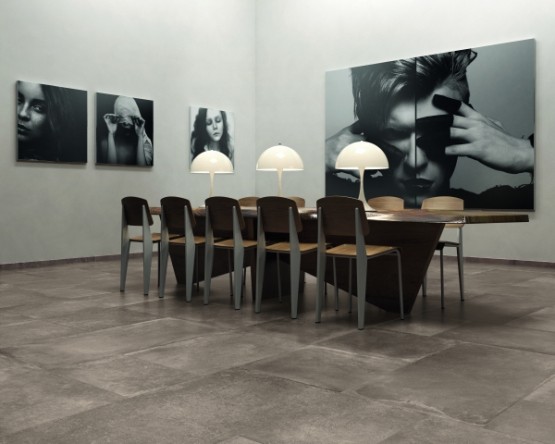 Płytki podłogowe beton szary ABK Unika Grey UKL34150 60x120 84708