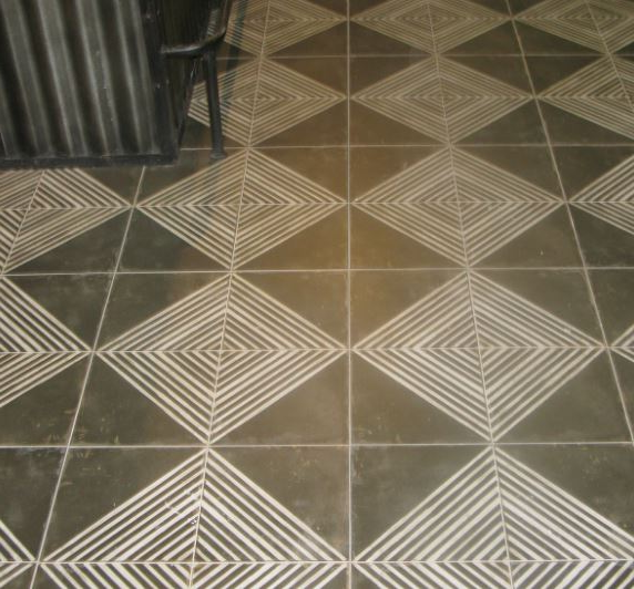 Płytki patchworkowe ciemno brązowe Peronda FS Rombos-N 45x45 17546