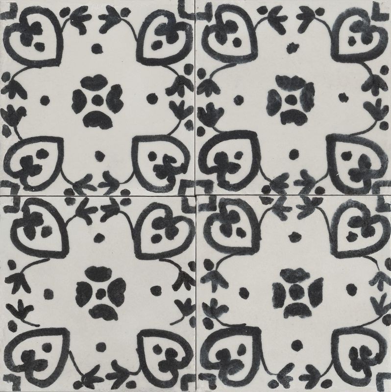 Marazzi Memoria Tappeto 2 Nero Lux 15x15 MANN płytki gresowe dekoracyjne 139523