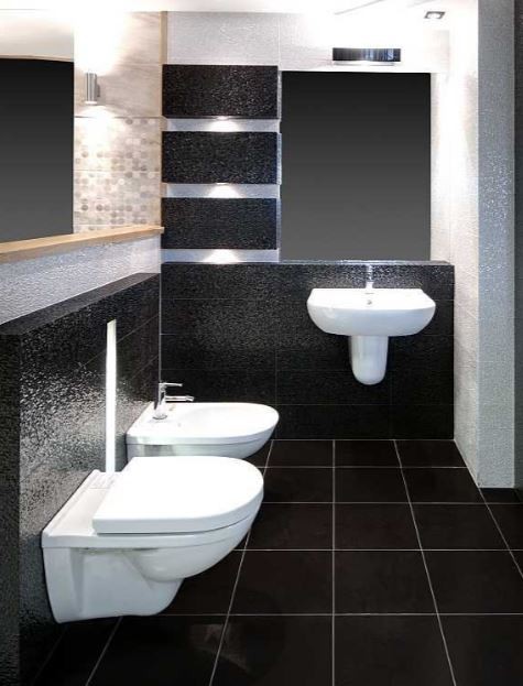 Płytki ścienne fałowane białe Saloni Fluctus Blanco 30X90 Ir 9546
