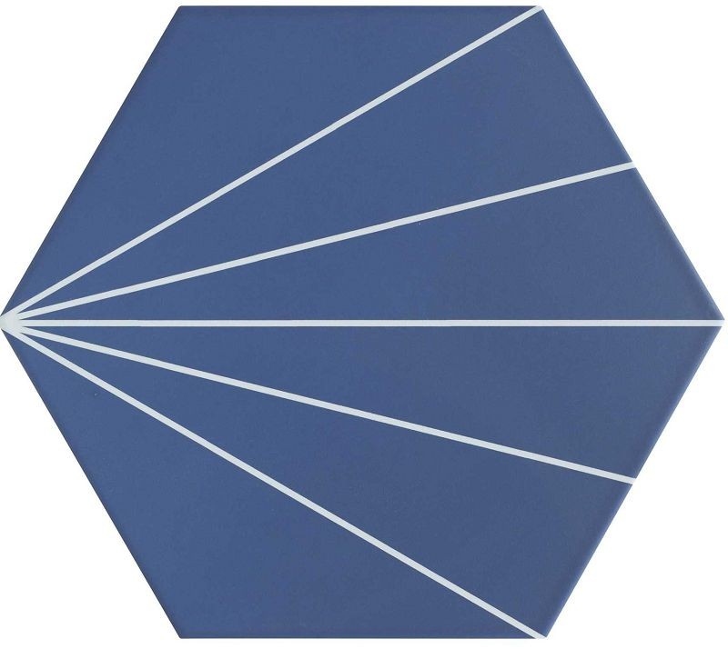 Realonda Venus Indigo 28,5x33 płytka heksagonalna 150193