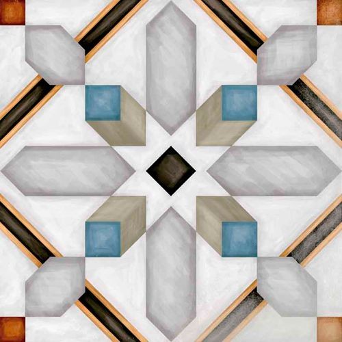 Vives Vodevil Demel Multicolor 20x20 płytki patchworkowe gresowe 155404